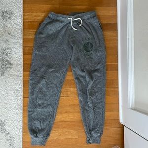 Men's Alternative Apparel Gray City Sweat Jogger Pants Casual Sz M